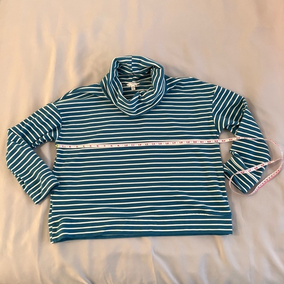 Time and true Sweater with stripes size XL (16-18) Blue & White - Picture 3 of 6